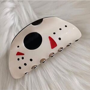 🔪 Friday The 13th Jason VorHees Face Mask Hair Clip